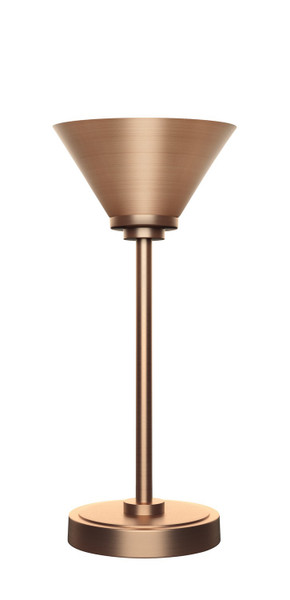 Toltec Lighting - 53-NAB-421 - One Light Table Lamp - Luna - New Age Brass