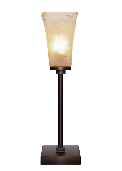 Toltec Lighting - 54-DG-630 - One Light Table Lamp - Luna - Dark Granite