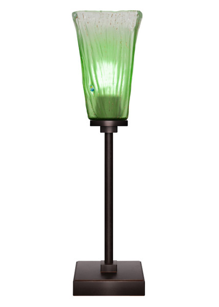 Toltec Lighting - 54-DG-637 - One Light Table Lamp - Luna - Dark Granite