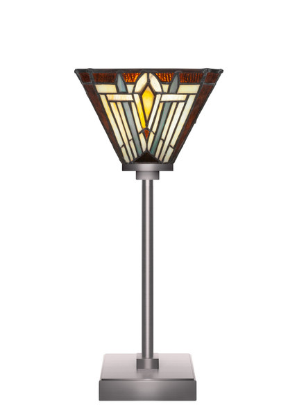 Toltec Lighting - 54-GP-9596 - One Light Table Lamp - Luna - Graphite
