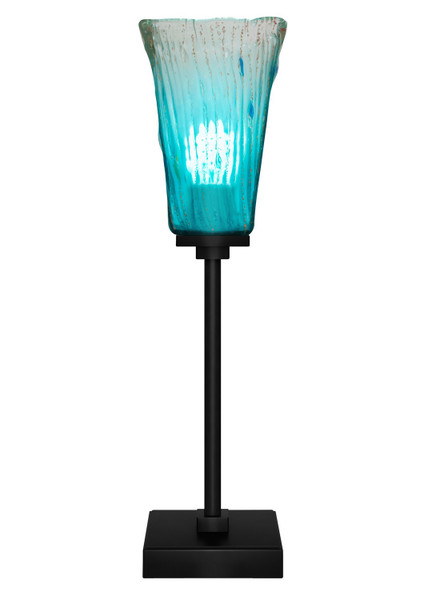 Toltec Lighting - 54-MB-635 - One Light Table Lamp - Luna - Matte Black