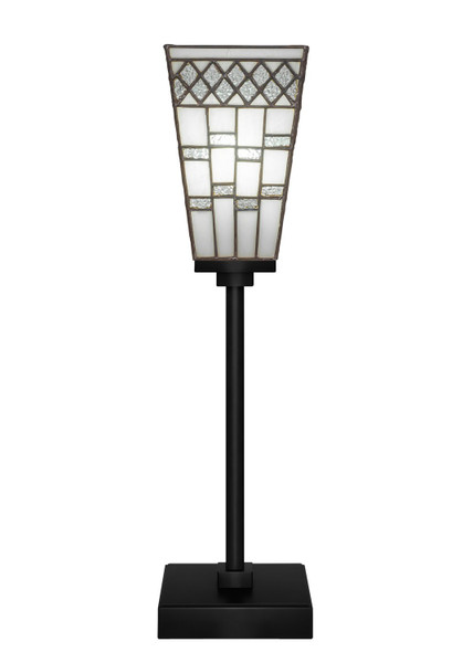 Toltec Lighting - 54-MB-9104 - One Light Table Lamp - Luna - Matte Black