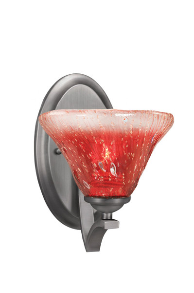Toltec Lighting - 551-GP-756 - One Light Wall Sconce - Zilo - Graphite