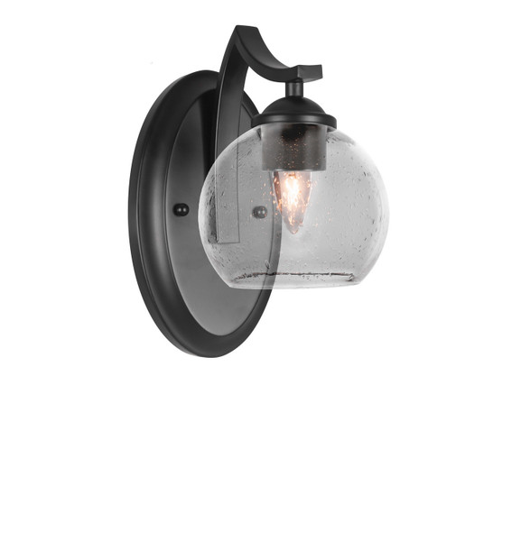 Toltec Lighting - 551-MB-4100 - One Light Wall Sconce - Zilo - Matte Black