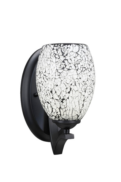 Toltec Lighting - 551-MB-4165 - One Light Wall Sconce - Zilo - Matte Black