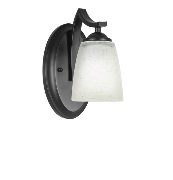 Toltec Lighting - 551-MB-460 - One Light Wall Sconce - Zilo - Matte Black