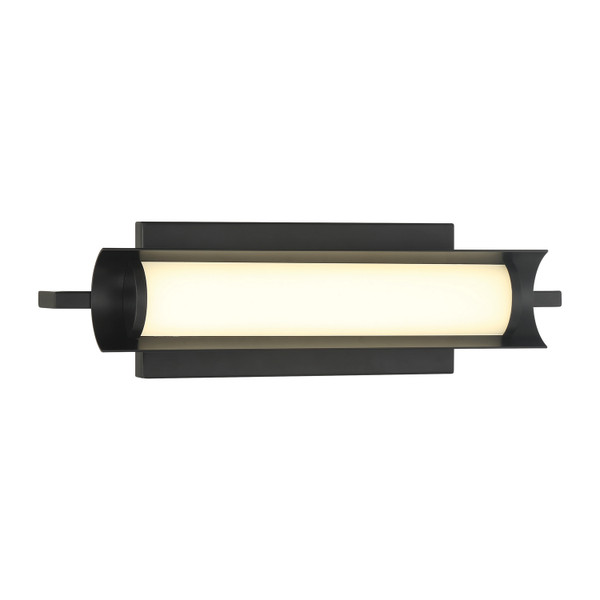 George Kovacs - P1551-66A-L - LED Wall Mount - Trizay - Coal Black