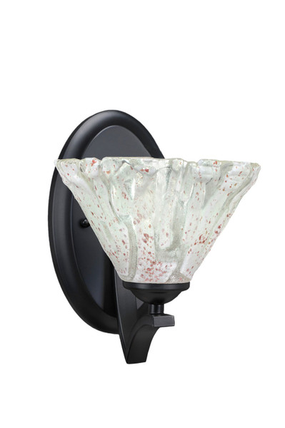 Toltec Lighting - 551-MB-7195 - One Light Wall Sconce - Zilo - Matte Black