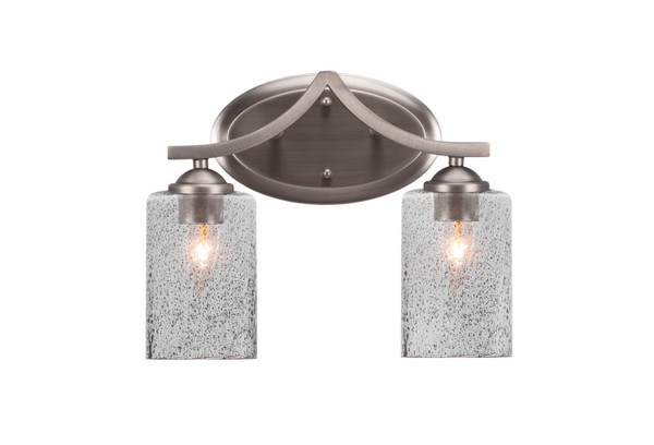 Toltec Lighting - 552-GP-3002 - Two Light Bath Bar - Zilo - Graphite