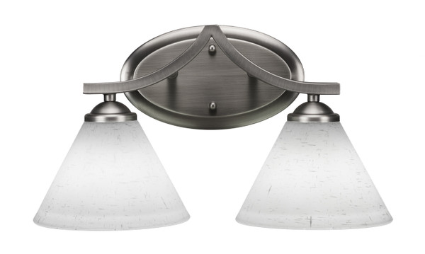 Toltec Lighting - 552-GP-312 - Two Light Bath Bar - Zilo - Graphite