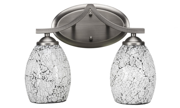 Toltec Lighting - 552-GP-4165 - Two Light Bath Bar - Zilo - Graphite