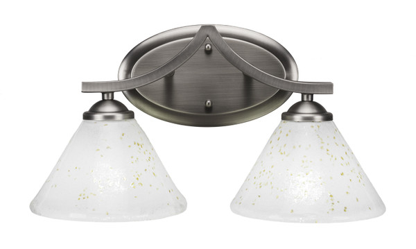 Toltec Lighting - 552-GP-7145 - Two Light Bath Bar - Zilo - Graphite