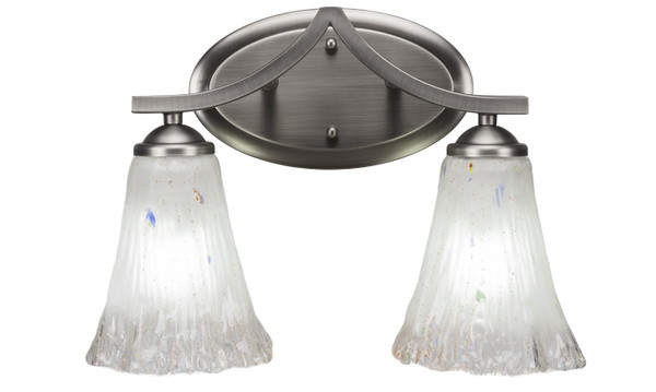 Toltec Lighting - 552-GP-721 - Two Light Bath Bar - Zilo - Graphite