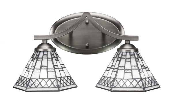 Toltec Lighting - 552-GP-9105 - Two Light Bath Bar - Zilo - Graphite