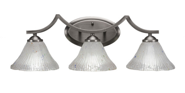 Toltec Lighting - 553-GP-751 - Three Light Bath Bar - Zilo - Graphite