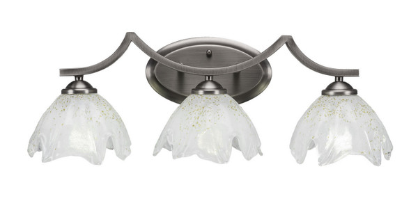 Toltec Lighting - 553-GP-755 - Three Light Bath Bar - Zilo - Graphite