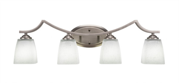 Toltec Lighting - 554-GP-460 - Four Light Bath Bar - Zilo - Graphite