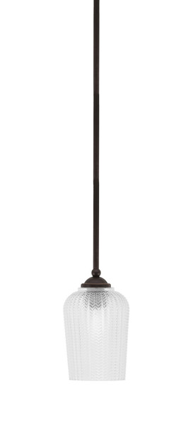 Toltec Lighting - 560-DG-4250 - One Light Mini Pendant - Zilo - Dark Granite