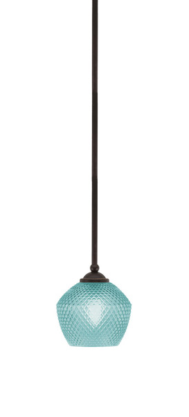Toltec Lighting - 560-DG-4625 - One Light Mini Pendant - Zilo - Dark Granite
