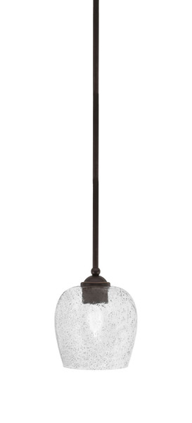 Toltec Lighting - 560-DG-4812 - One Light Mini Pendant - Zilo - Dark Granite