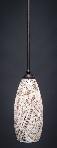 Toltec Lighting - 560-DG-5064 - One Light Mini Pendant - Zilo - Dark Granite