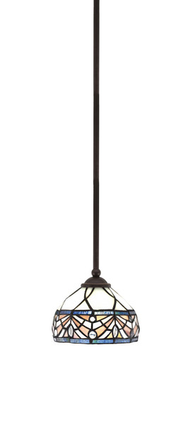 Toltec Lighting - 560-DG-9485 - One Light Mini Pendant - Zilo - Dark Granite