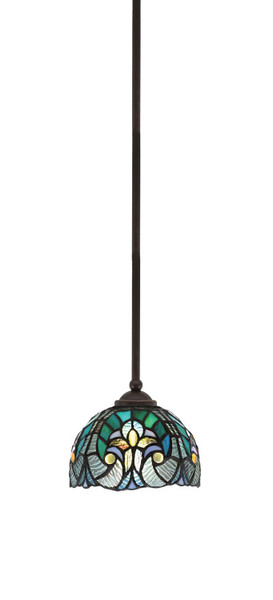 Toltec Lighting - 560-DG-9925 - One Light Mini Pendant - Zilo - Dark Granite