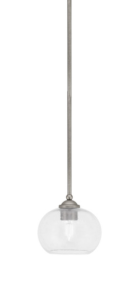 Toltec Lighting - 560-GP-202 - One Light Mini Pendant - Zilo - Graphite