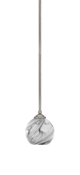 Toltec Lighting - 560-GP-4109 - One Light Mini Pendant - Zilo - Graphite