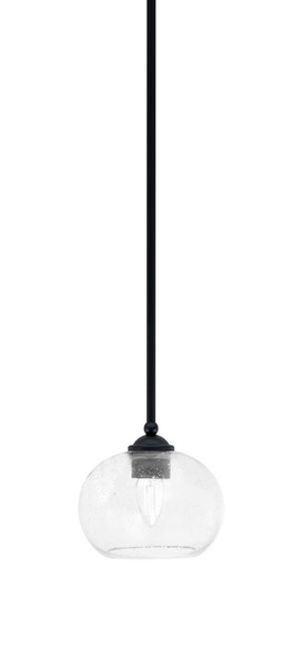 Toltec Lighting - 560-MB-202 - One Light Mini Pendant - Zilo - Matte Black