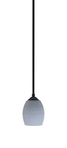 Toltec Lighting - 560-MB-4022 - One Light Mini Pendant - Zilo - Matte Black