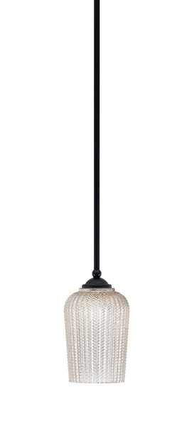 Toltec Lighting - 560-MB-4253 - One Light Mini Pendant - Zilo - Matte Black