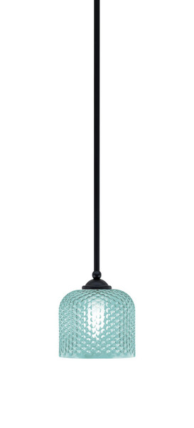 Toltec Lighting - 560-MB-4615 - One Light Mini Pendant - Zilo - Matte Black