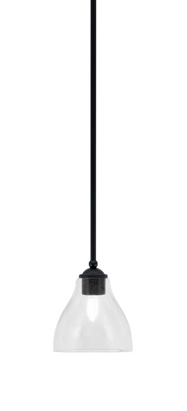 Toltec Lighting - 560-MB-4760 - One Light Mini Pendant - Zilo - Matte Black