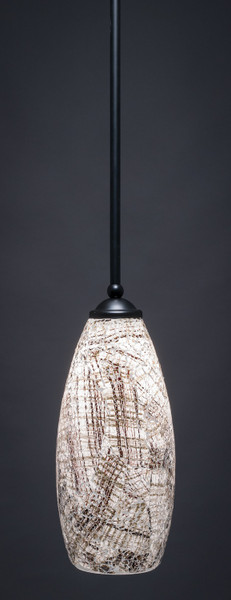Toltec Lighting - 560-MB-5064 - One Light Mini Pendant - Zilo - Matte Black