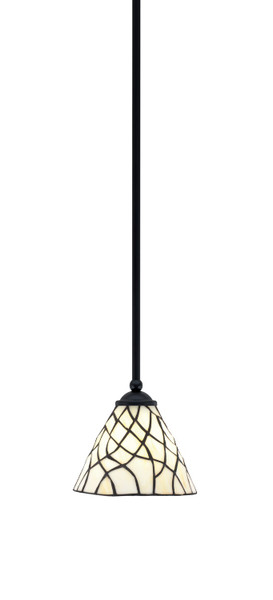 Toltec Lighting - 560-MB-9115 - One Light Mini Pendant - Zilo - Matte Black