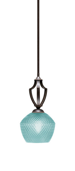 Toltec Lighting - 561-DG-4625 - One Light Mini Pendant - Zilo - Dark Granite