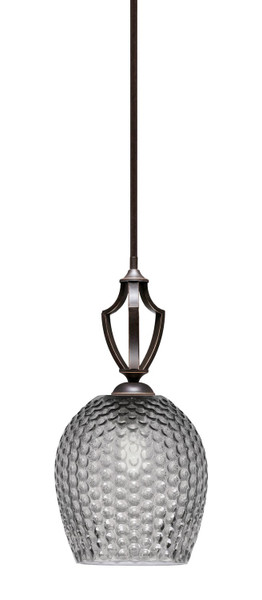 Toltec Lighting - 561-DG-4902 - One Light Mini Pendant - Zilo - Dark Granite
