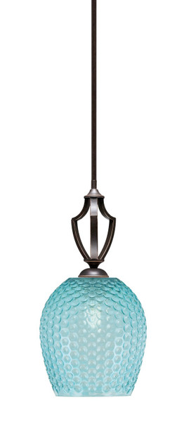 Toltec Lighting - 561-DG-4905 - One Light Mini Pendant - Zilo - Dark Granite