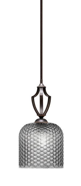 Toltec Lighting - 561-DG-4912 - One Light Mini Pendant - Zilo - Dark Granite
