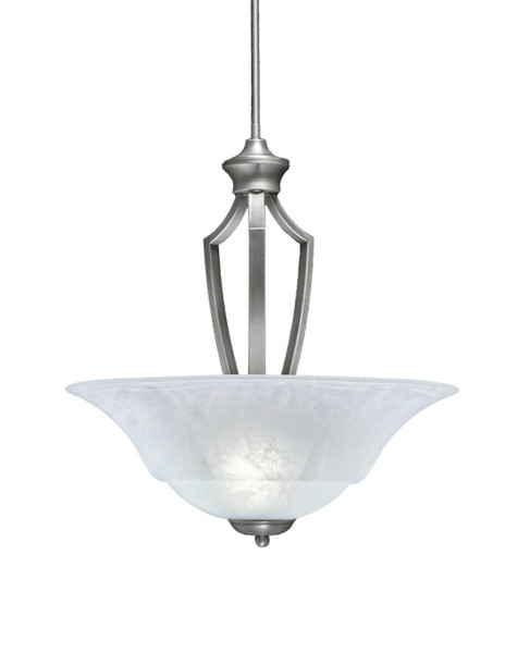 Toltec Lighting - 567-GP-53815 - Three Light Bowl Pendant - Zilo - Graphite
