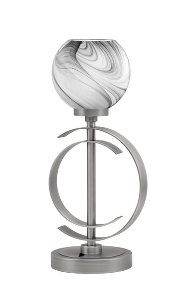 Toltec Lighting - 56-GP-4109 - One Light Accent Lamp - Accent Lamps - Graphite