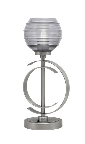 Toltec Lighting - 56-GP-5112 - One Light Accent Lamp - Accent Lamps - Graphite