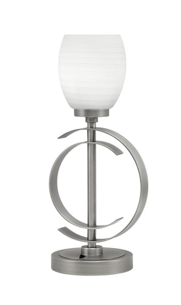 Toltec Lighting - 56-GP-615 - One Light Accent Lamp - Accent Lamps - Graphite