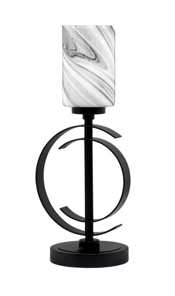 Toltec Lighting - 56-MB-3009 - One Light Accent Lamp - Accent Lamps - Matte Black