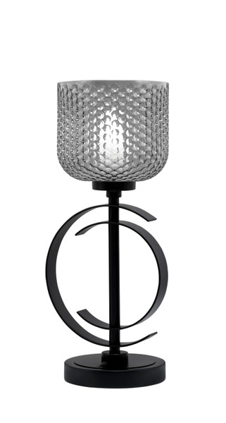 Toltec Lighting - 56-MB-4612 - One Light Accent Lamp - Accent Lamps - Matte Black