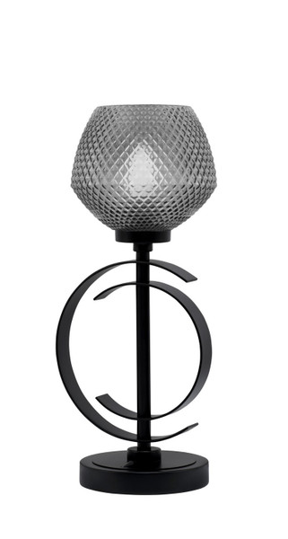 Toltec Lighting - 56-MB-4622 - One Light Accent Lamp - Accent Lamps - Matte Black