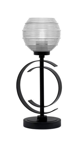 Toltec Lighting - 56-MB-5110 - One Light Accent Lamp - Accent Lamps - Matte Black