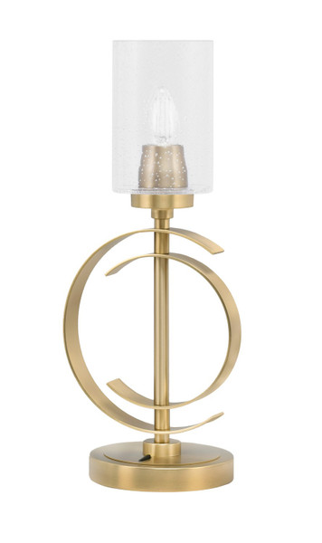 Toltec Lighting - 56-NAB-300 - One Light Accent Lamp - Accent Lamps - New Age Brass