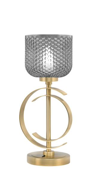 Toltec Lighting - 56-NAB-4612 - One Light Accent Lamp - Accent Lamps - New Age Brass